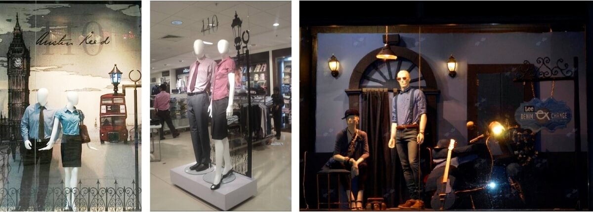 Mannequins, Shoppers Stop Project by Nvisage| Brand Identity and Brand Visualization